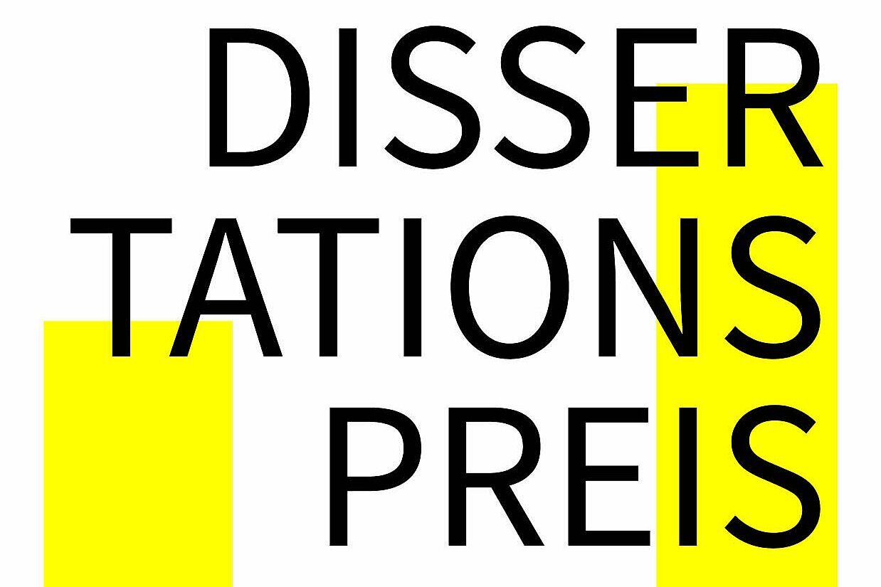 Mehr zum Dissertationspreis Schriftzug Dissertationspreis 2024