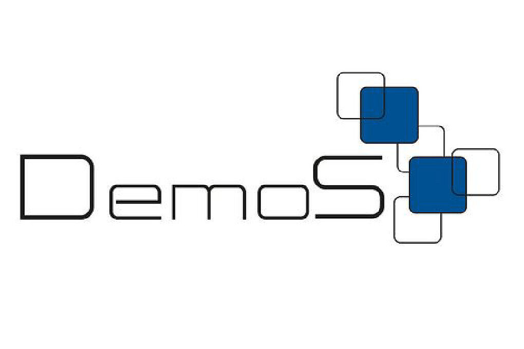 Logo Demos Schriftzug